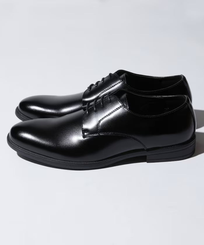 Plain-toe cow leather dress shoes [limited release]