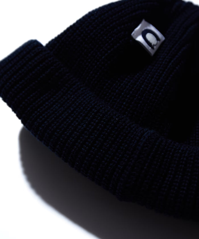 Cotton Linen Roll Knit Cap