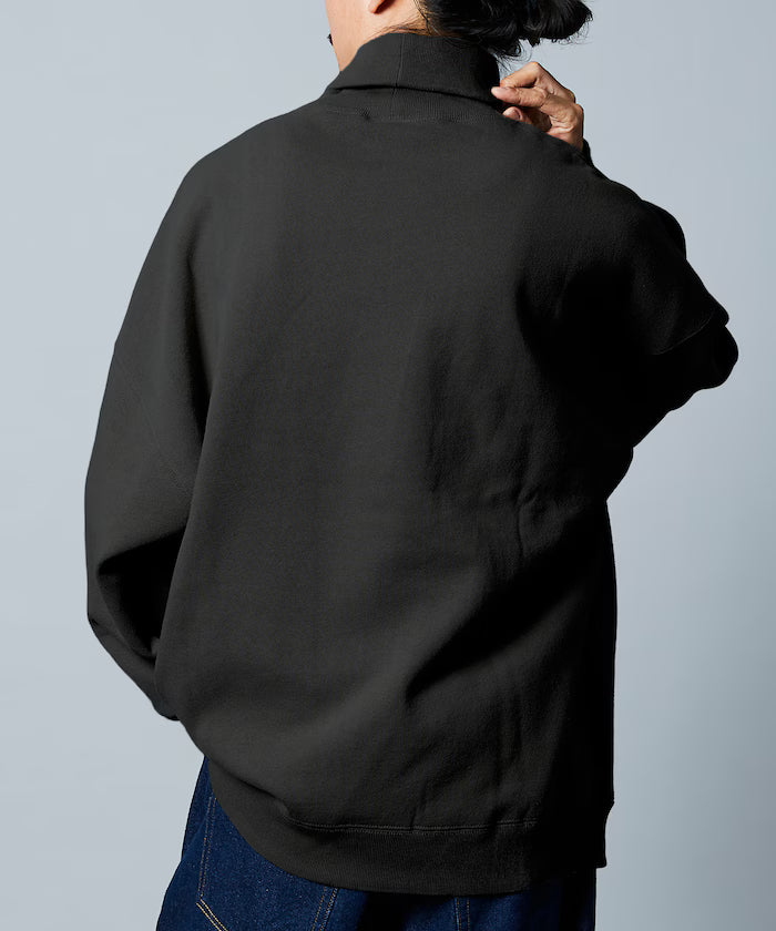 12oz Heavyweight Big Silhouette Turtle Neck Sweatshirt [Limited Edition]
