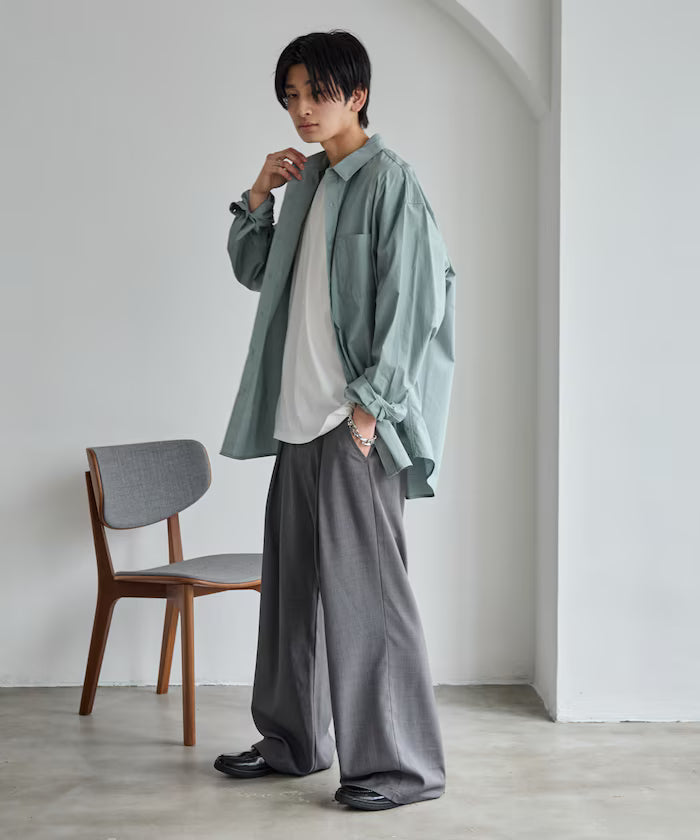 Tuck Wide Slacks [Limited Edition]