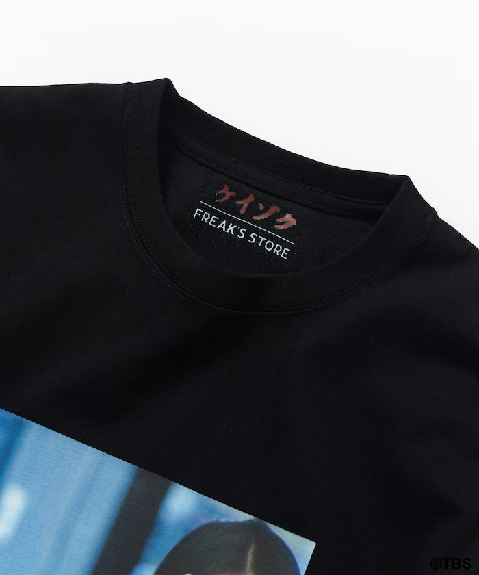 [March 13, 12:00 Release] TBS Drama 'Keizoku' Collaboration 'SHIBATA' Front Print Short Sleeve Crew Neck T-Shirt A