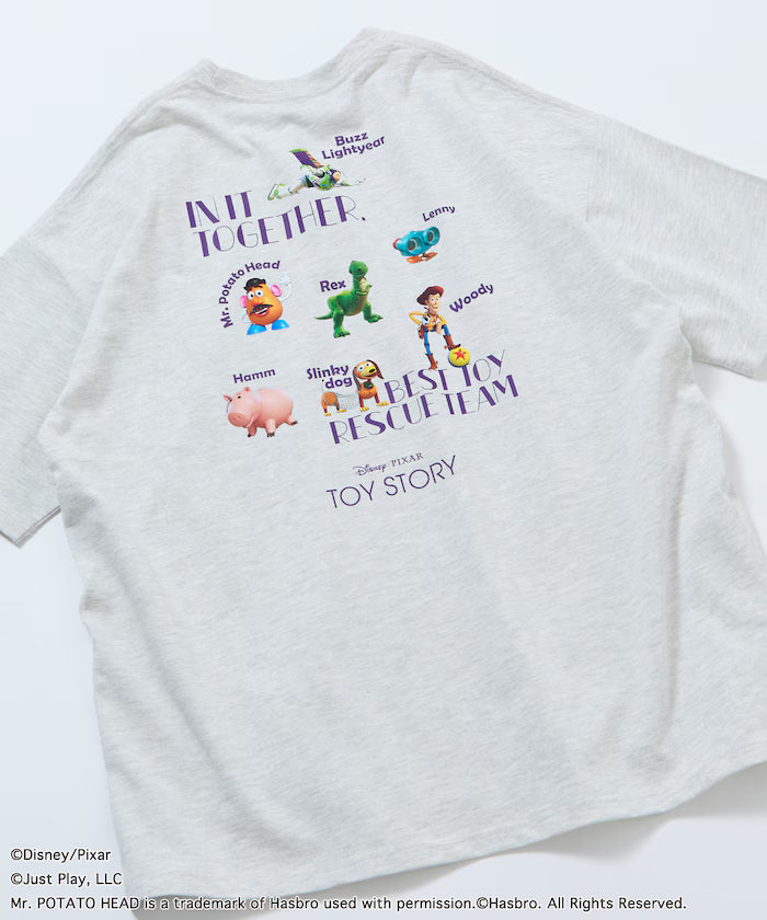 [TOY STORY] Exclusive Back Print Crew Neck T-Shirt / RANDOM [Limited Edition]