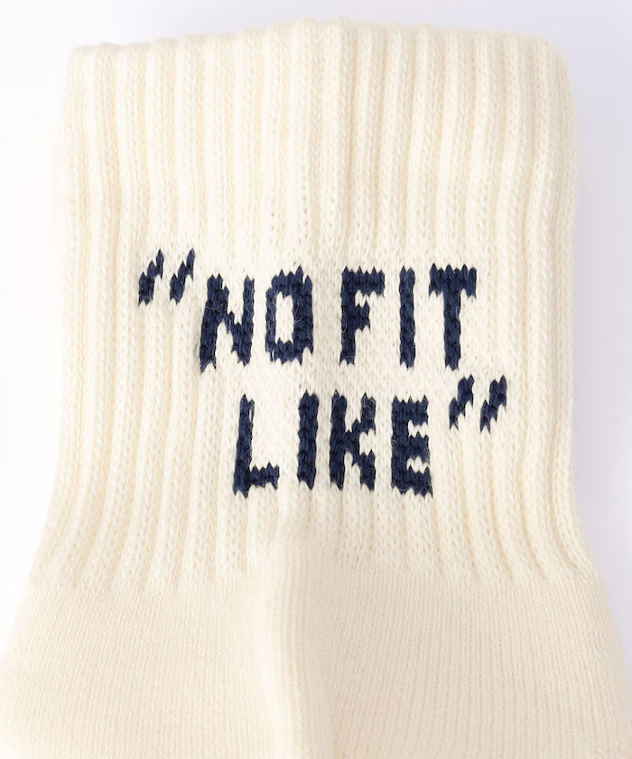 Back logo quarter socks (25.0-27.0cm compatible)