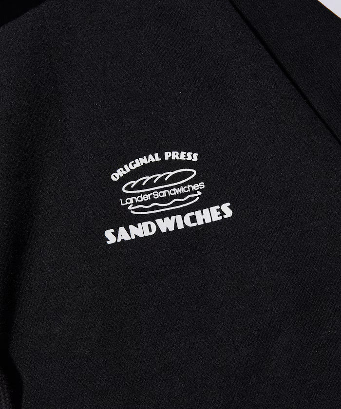 LANDER SANDWICHES×FREAK'S STORE/LANDER Limited Big Silhouette Back Print Sweat Hoodie 【Limited Release】