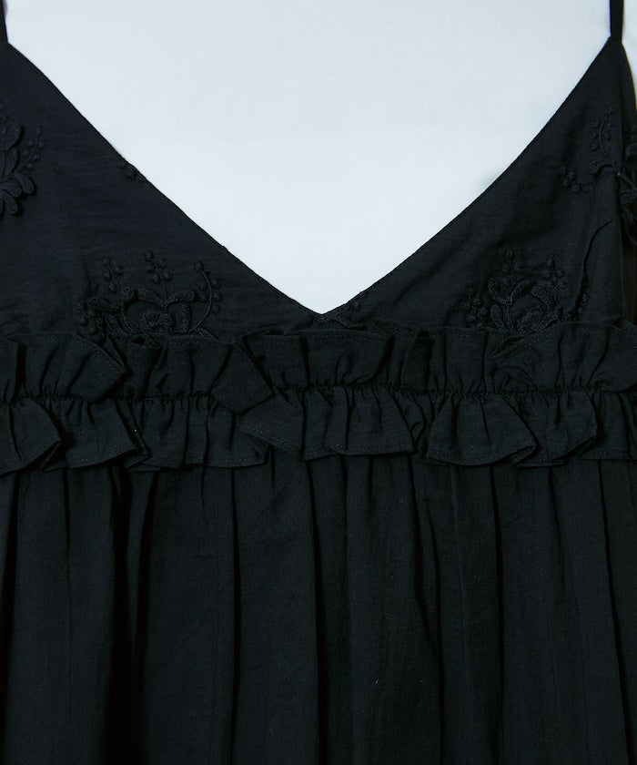 Floral Embroidery Detail Camisole Bustier Limited Edition