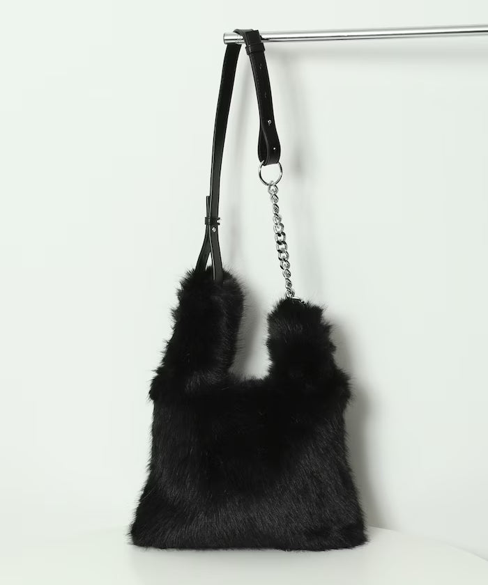 Multiway Fake Fur Tote