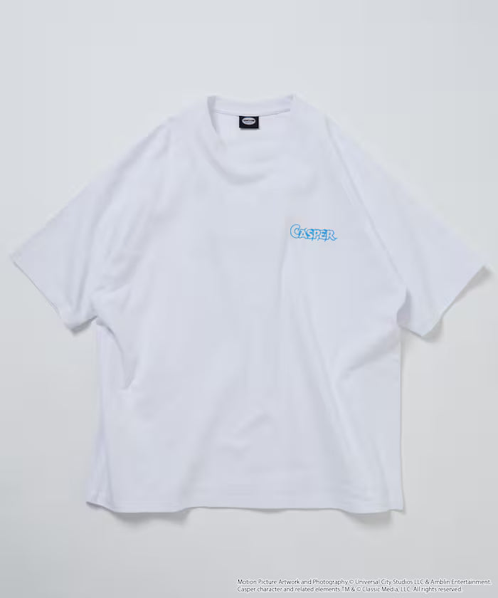 Casper Exclusive Big Silhouette Back Print Crew Neck T-Shirt [Limited Edition]