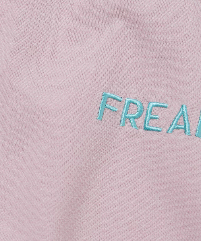 Relaxed Fit Embroidered Logo Crew Neck T-Shirt 【Limited Edition】