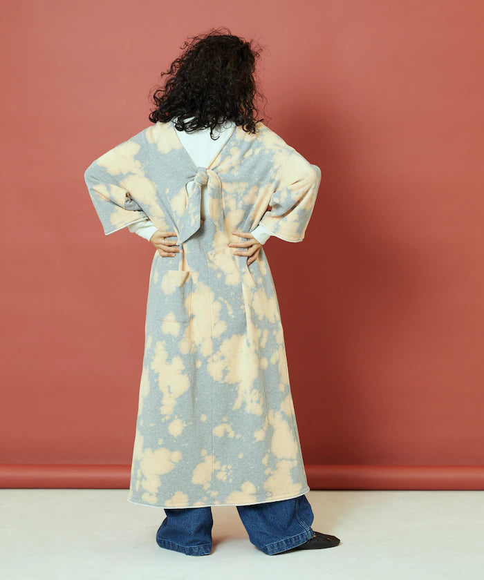 Bleach Back Sweat Ribbon One-Piece