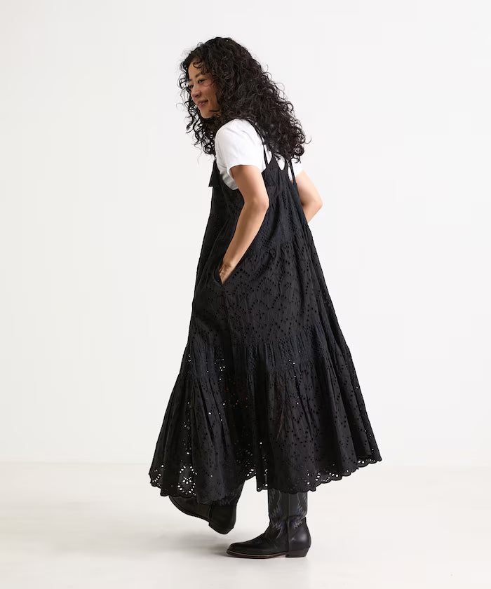 India Shifraretiard Shoulder Ribbon Camisole Dress