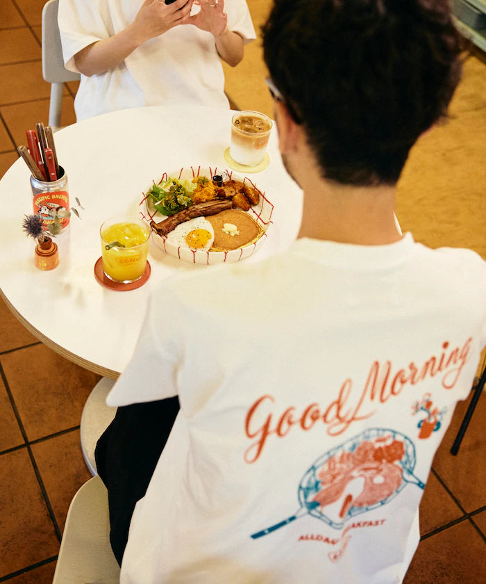 EENY × FREAK'S STORE Multi-Function Back Print Spindle T-Shirt