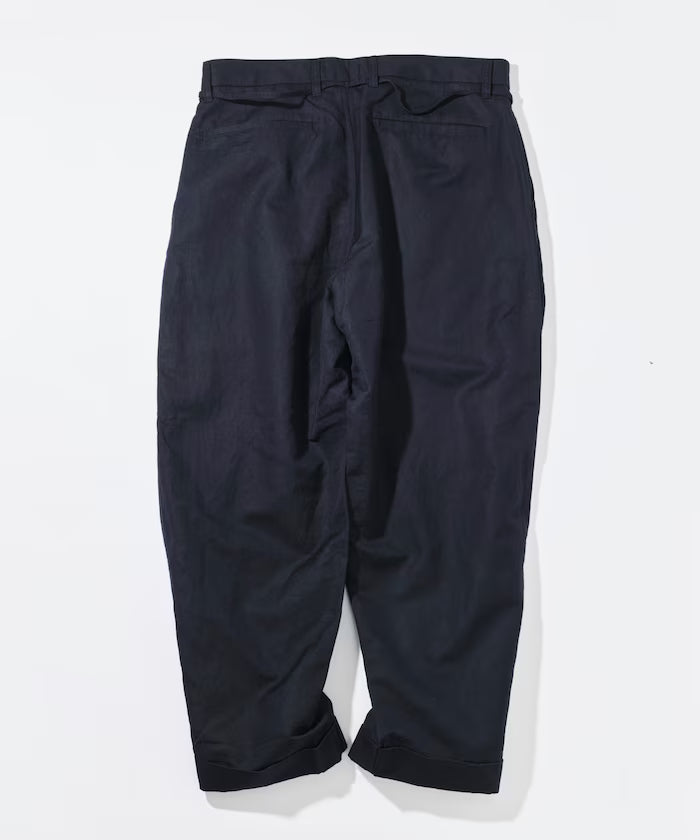 Cotton Linen 2 Tuck Chino Pant