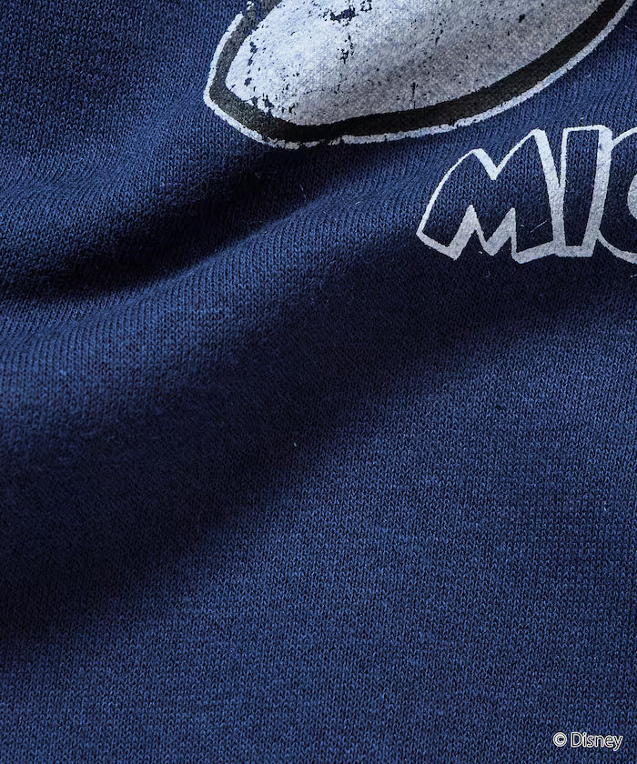 DISNEY/Mickey Mouse/Custom Crew Neck Printed Sweatshirt/Heart [Limited Edition]