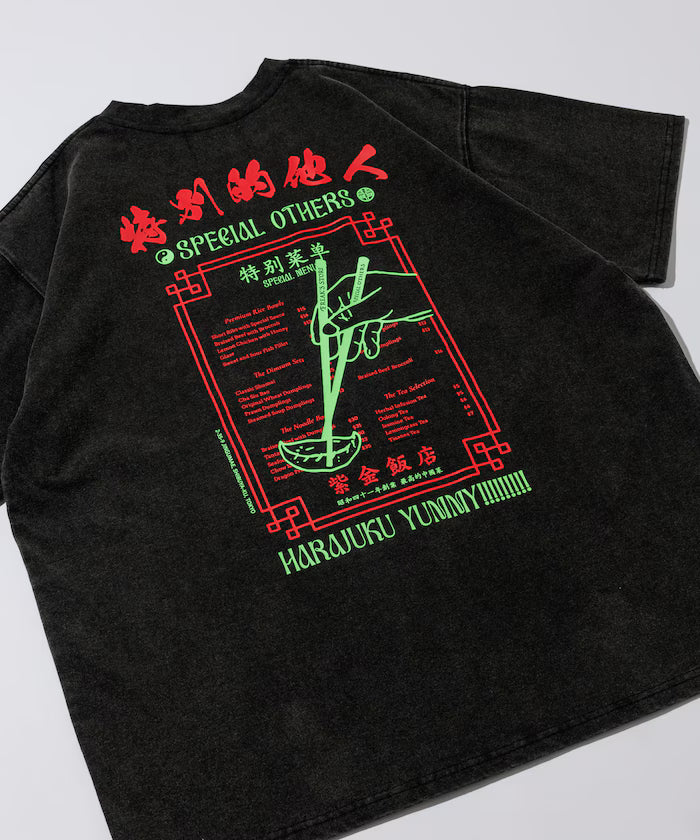SPE x Purple Gold Hotel x FREAK'S Glow-in-the-Dark Back Print Crew Neck T-Shirt