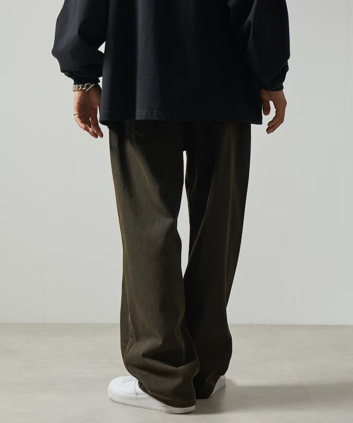 Wide Straight Denim Pants [Limited Edition]