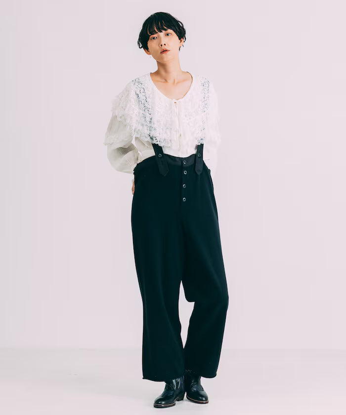 Knit Military Overalls
