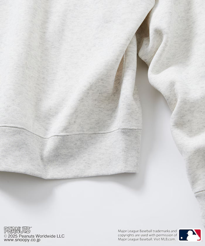 MLB×PEANUTS Exclusive Big Silhouette Back Print Crew Neck Sweat/YANKEES [Limited Edition]
