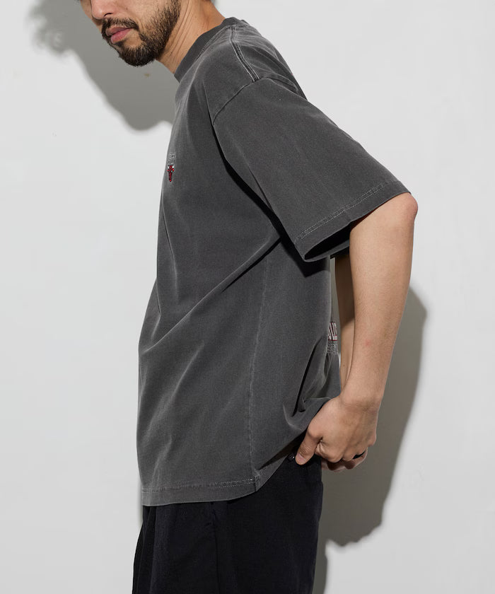 NBA × FREAK'S STORE Special Team Illustration Graphic Back Print Crew Neck T-Shirt