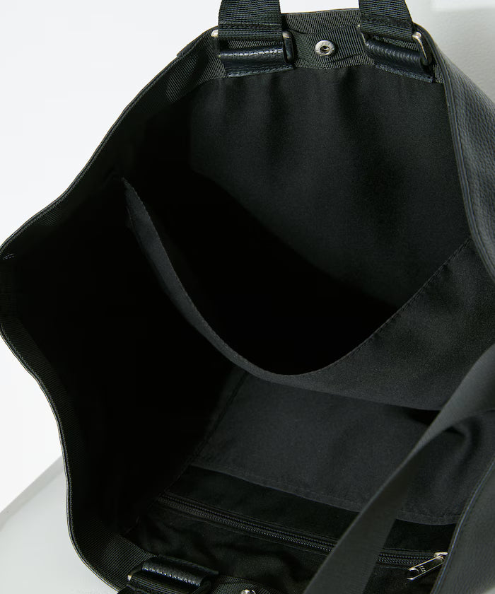 2WAY Leather Messenger Bag / 2WAY Leather Messenger Bag / Cowhide / Water-repellent leather