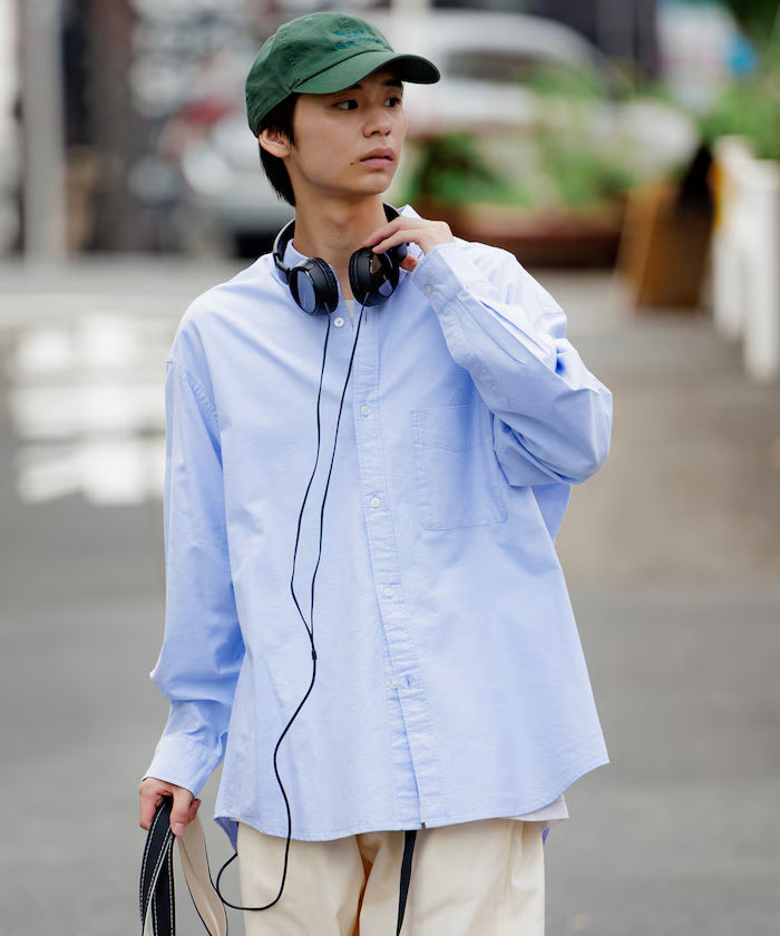 Big Silhouette Oxford Button-Down Shirt 【Limited Edition】