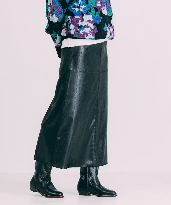 Heavy Satin Skirt