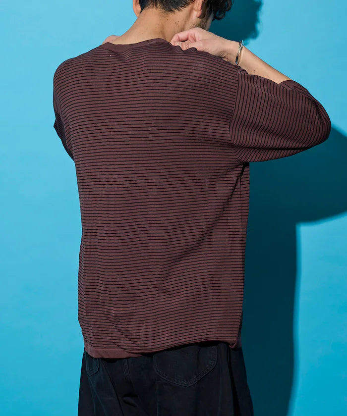 [New Color Added] SUPER ICE / Super Ice Crew Neck Knit T-Shirt / Contact Cooling