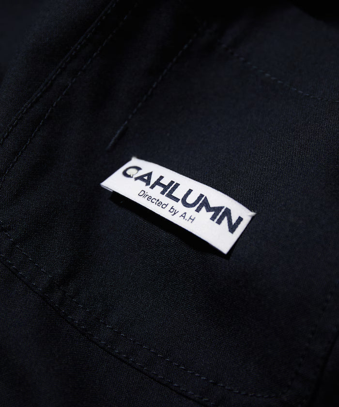 Saxony Chain Stitch Open Collar Shirt