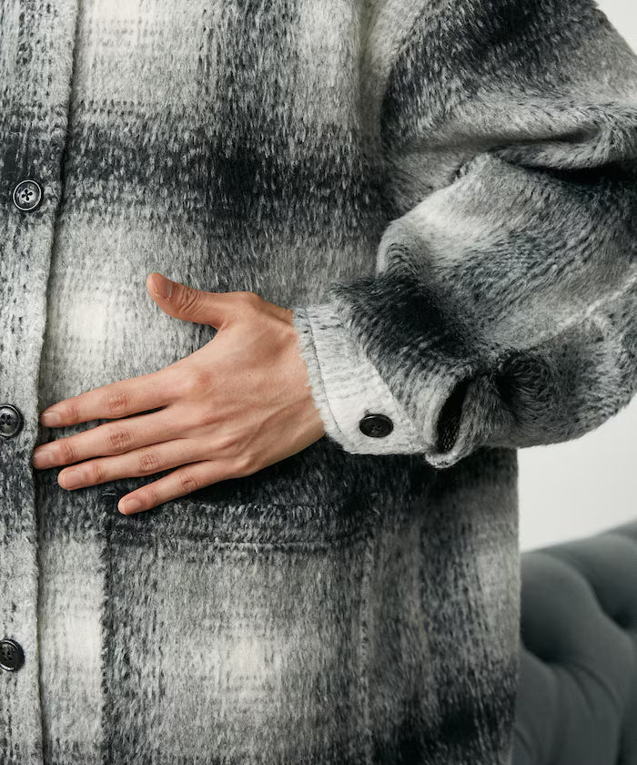 Shaggy Over Check Jacket [Limited Edition]