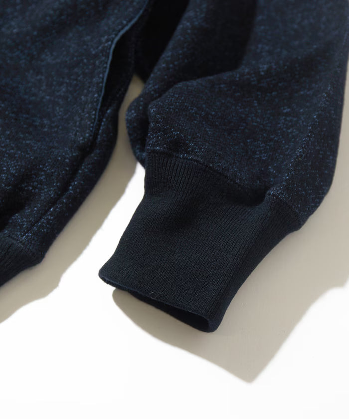 Merino Wool＋Cotton Loop Back Sweat Hoodie