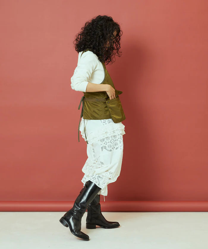 2WAY Lace Bolero & Chaps Pants