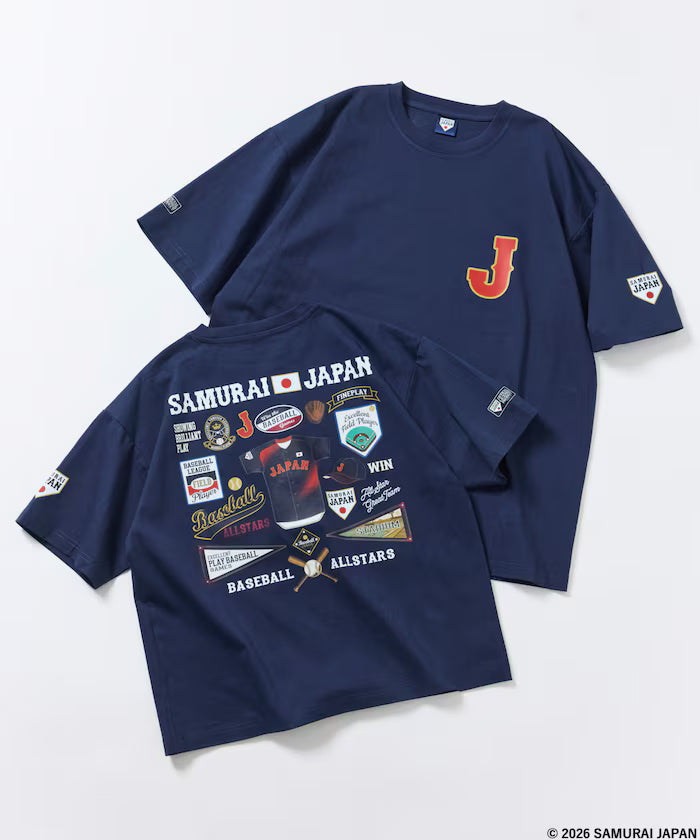 [March 5, 12:00 Release] SAMURAI JAPAN x FREAK'S STORE Limited Edition GRAPHIC TEE