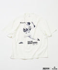 【March 5 12:00 release】MLB PLAYERS× RYNO SPORTS ×FREAK’S STORE limited edition 【SENGA】WIDE SHOT PHOTO TEE - White