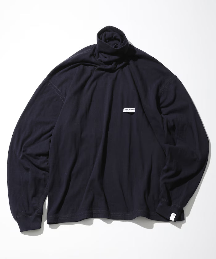 Double Face Cotton Turtleneck Shirt