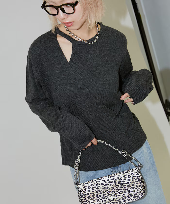 Wrap Knit Limited Edition - Charcoal Gray