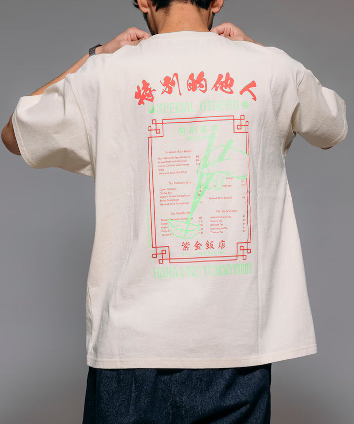SPE x Purple Gold Hotel x FREAK'S Glow-in-the-Dark Back Print Crew Neck T-Shirt