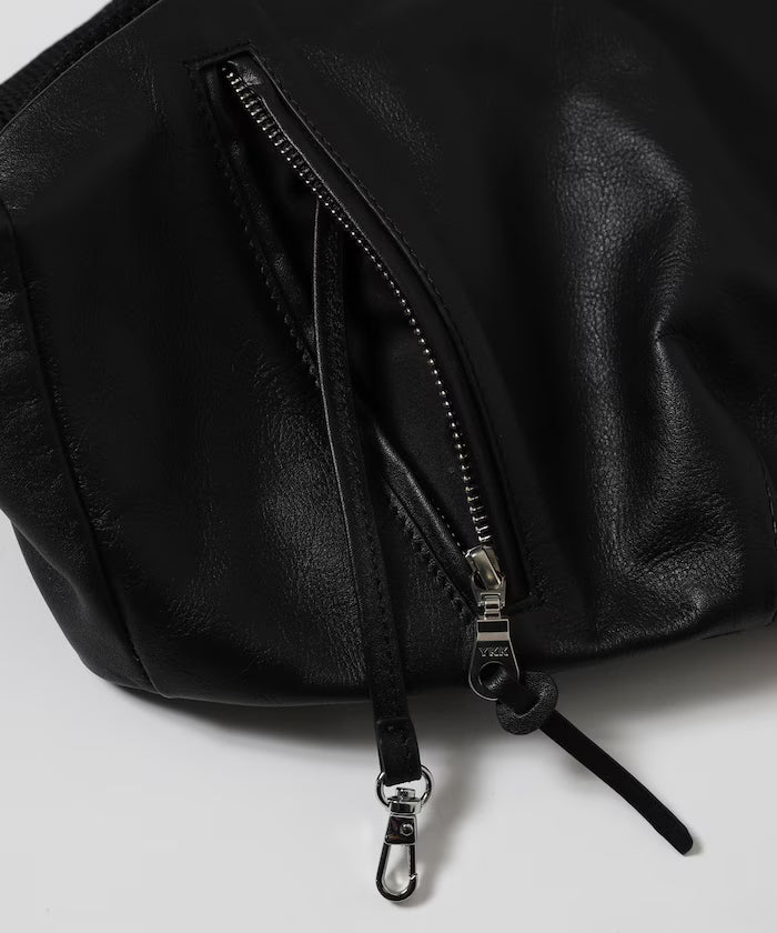 Leather Crossbody Sling Bag / Leather Sling Bag / Cowhide / Water-Repellent Leather