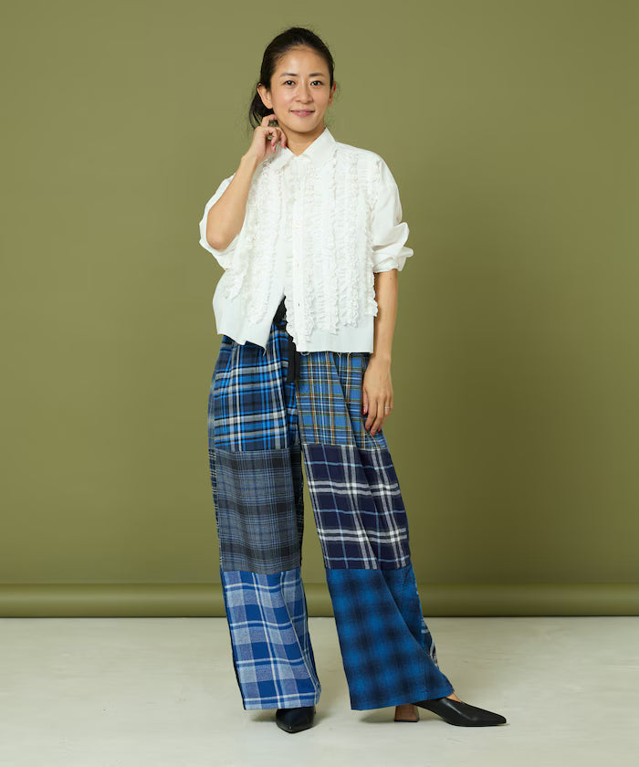 Flannel Check Easy Pants