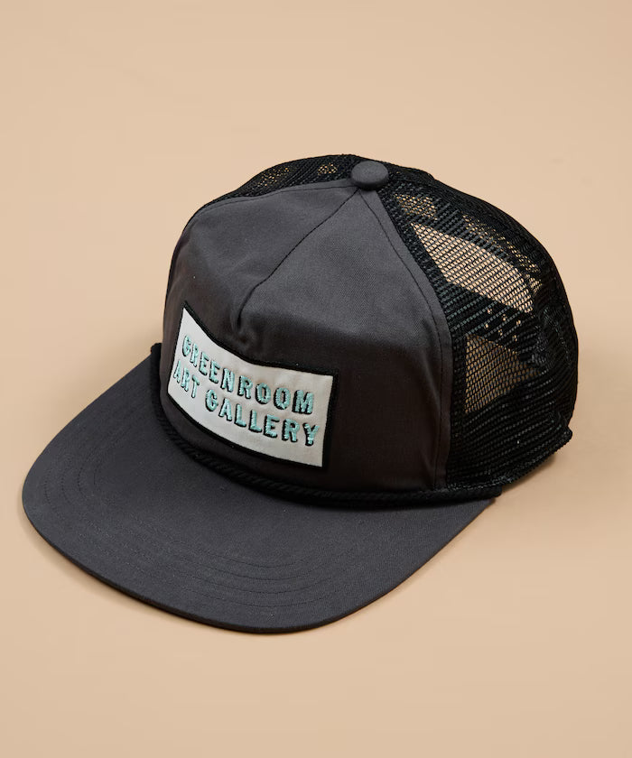 GREENROOM GALLERY × FREAK'S STORE / Greenroom Gallery Exclusive GH High Crown Mesh Cap - Black