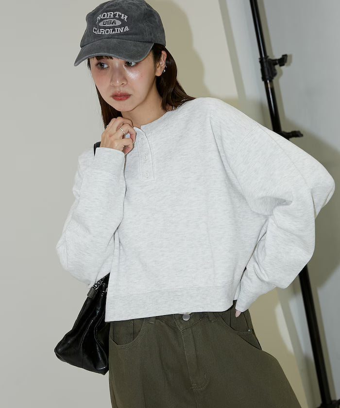 Henry Neck Sweat Pullover Limited Edition