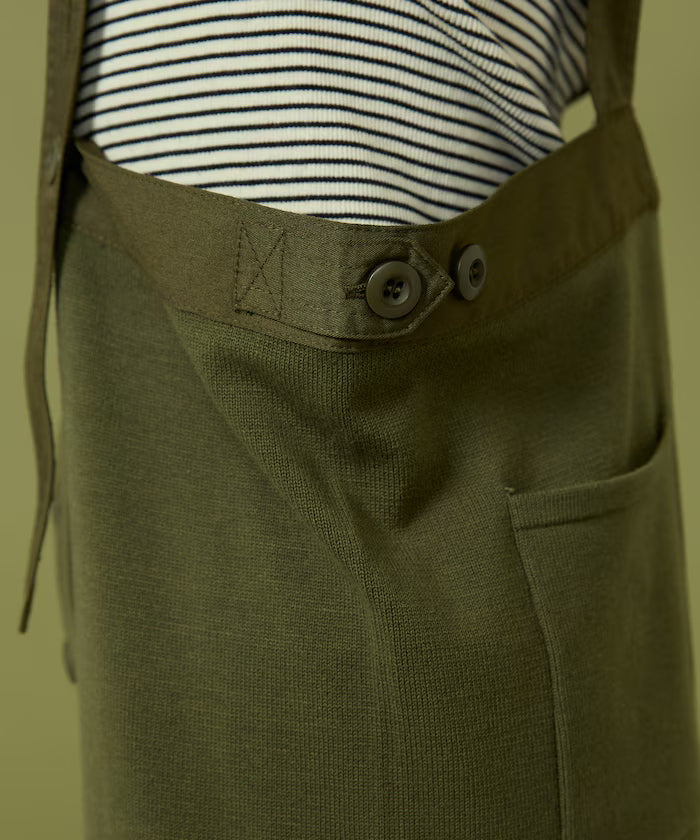 Knit Military Overalls
