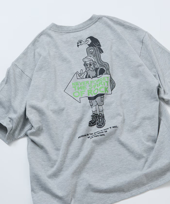 Limited Edition Big Silhouette Back Print T-Shirt CAMP MAN