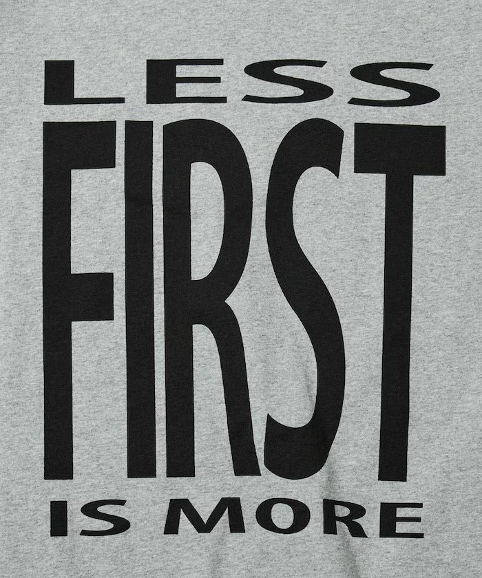 6 Ounce Front Logo Print Crew Neck T-Shirt / Print T-Shirt PRINT BIG FIRST
