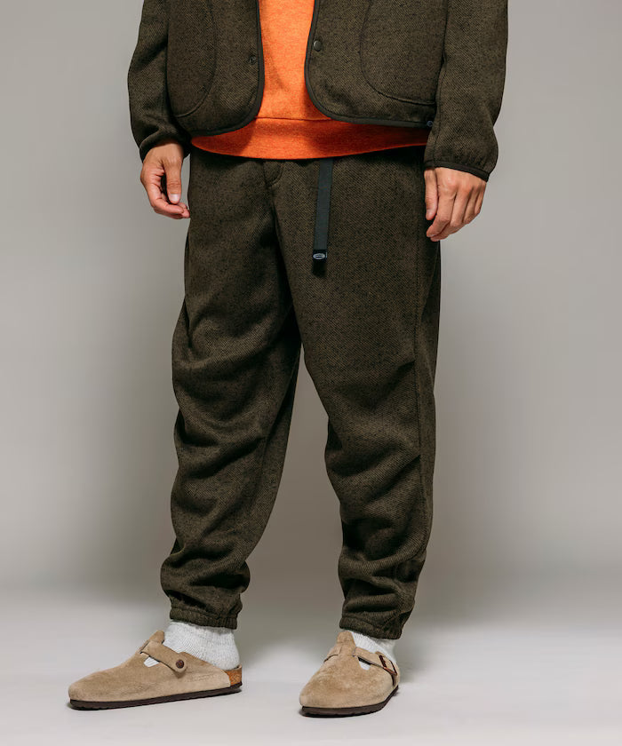 Relaxed Fit Knit Fleece Easy Jogger Pants