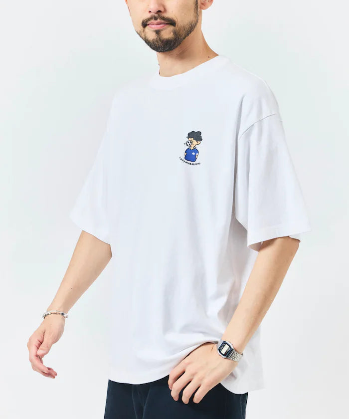 [Starting sale on May 22 at 12:00] kaoyorinakami × FREAK'S STORE/ Kaoyorinakami limited edition soccer ball boy Tee