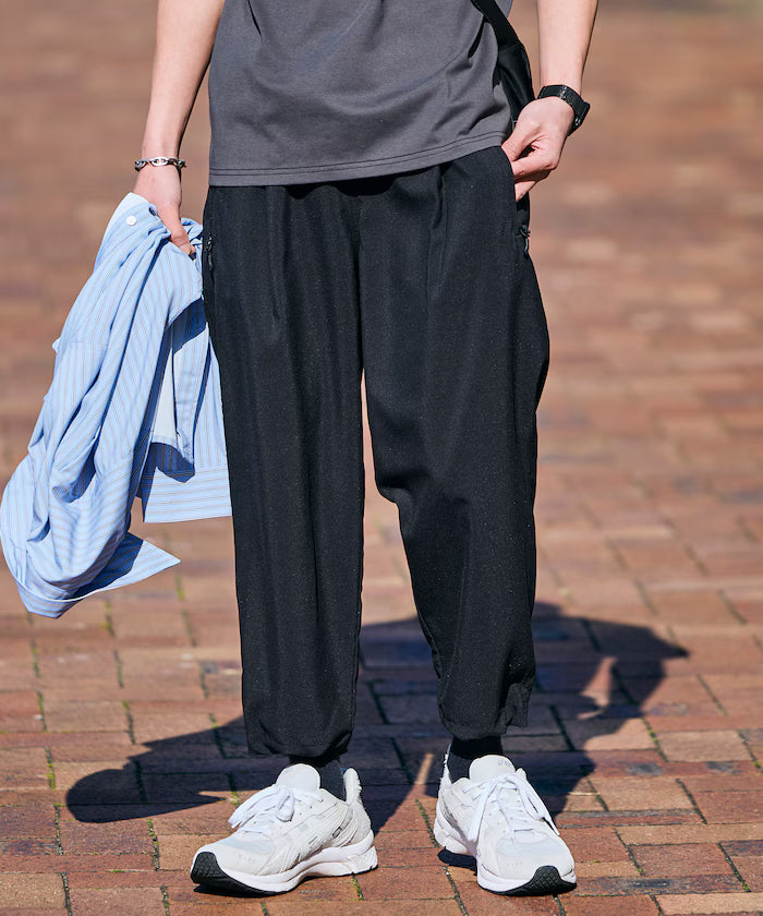 AiRide/Air Ride Semi-Wide Silhouette Cropped Easy Pants/Pocketable/Quick-Dry/UV Cut 【Limited Edition】