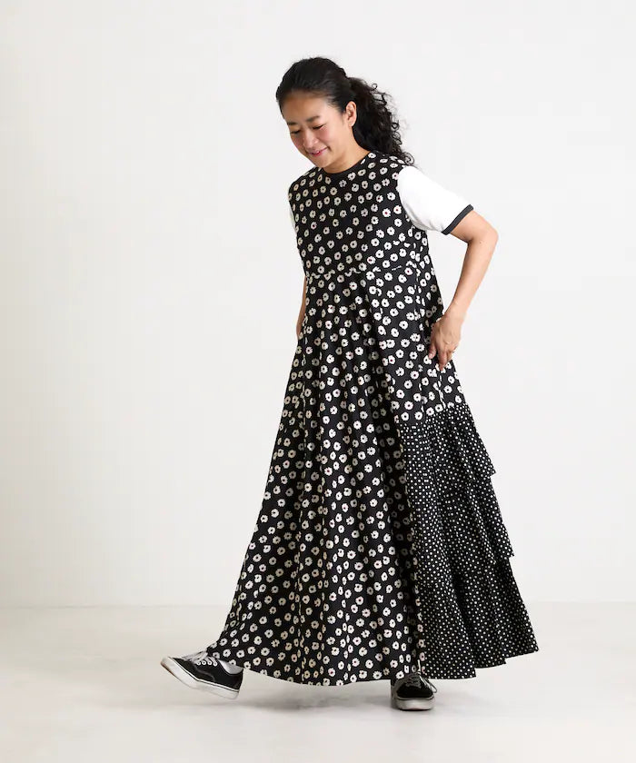 Asymmetrical Tiered Dress