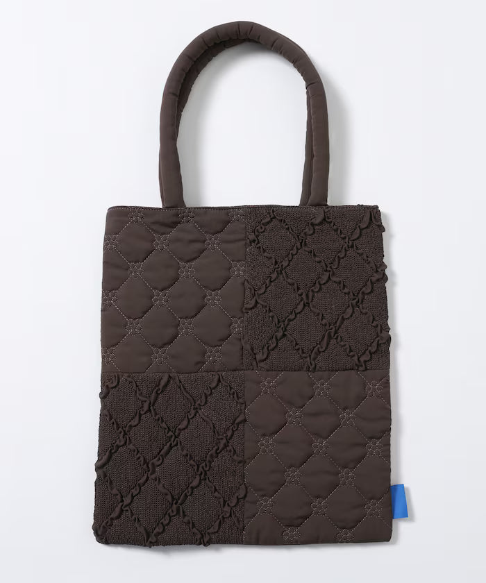 Flower Quilt Patchwork Tote Bag