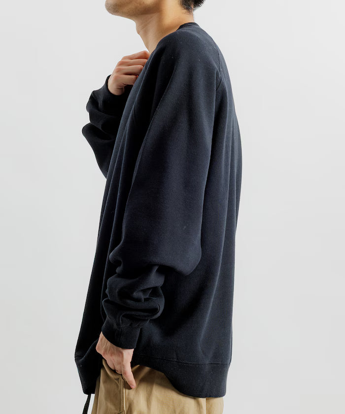 12oz Heavyweight Big Silhouette Raglan Sleeve Crew Neck Sweatshirt 【Limited Edition】