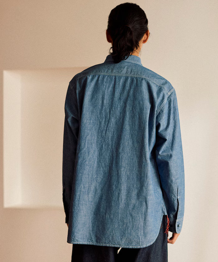 [Made in Japan] JAPAN CHAMBRAY SHIRT L/S