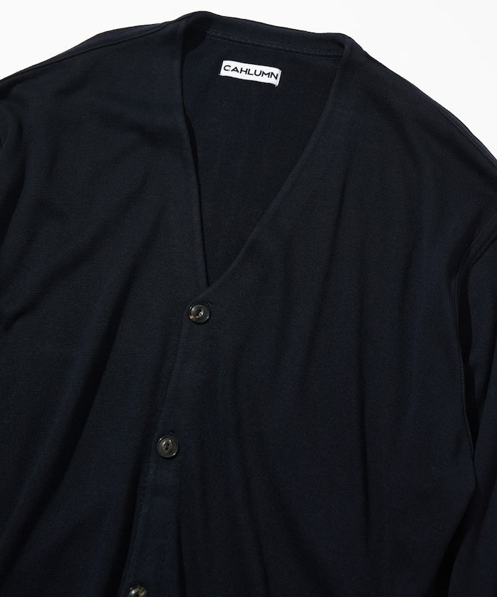 Silk Cotton Long Sleeve Cardigan